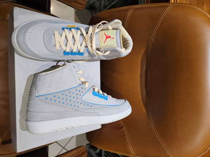 Air Jordan 2 UNION LA Grey Fog Sneakers