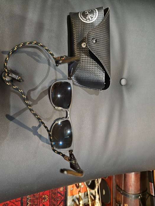 Ray-Ban Men's Chromance 55mm Matte Havana Sunglasses
