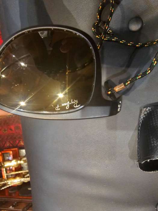 Ray-Ban Men's Chromance 55mm Matte Havana Sunglasses