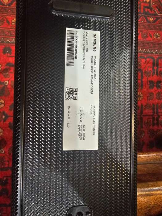 Samsung HW-M550 3.1 Wireless Soundbar and Samsung PS-WA67B Wireless Subwoofer