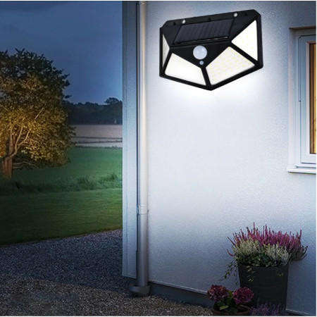 100 LED Solar Light