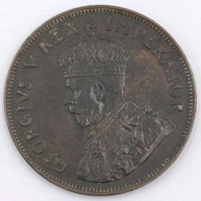 1936 SA Union George V one Penny - XF