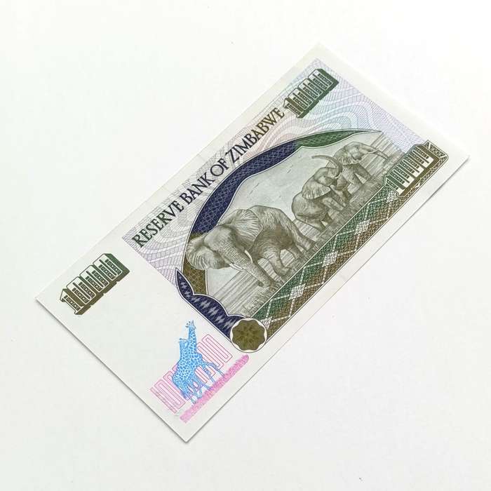 Zimbabwe $1000 Harare 2003 replacement note - Rare AW series - with wrapper