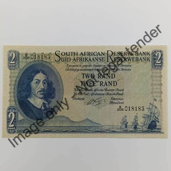 Lot of 3 Rissik R2 banknotes - uncirculated with consecutive numbers