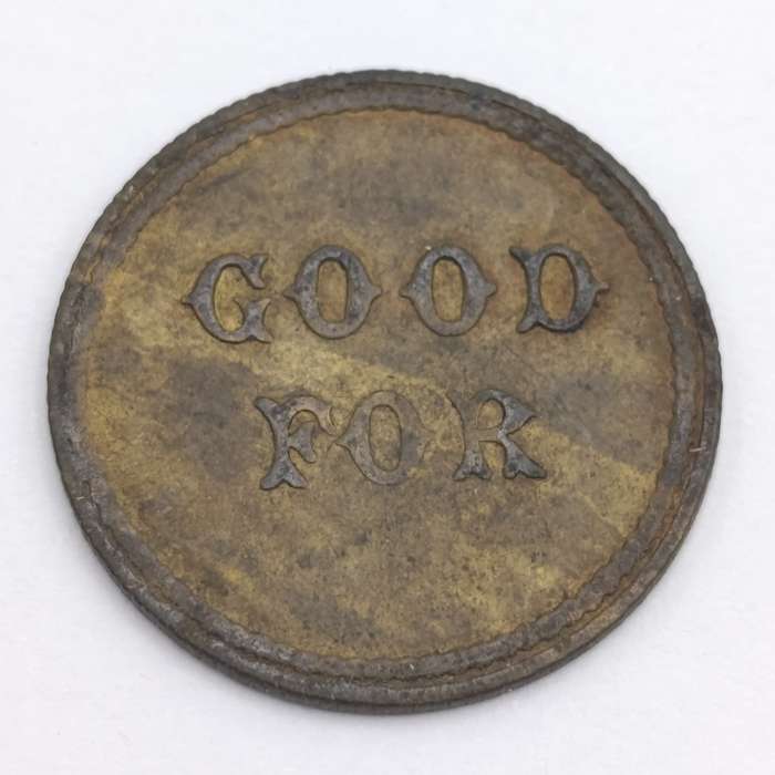 Henry Collison Ltd Good for token Cape Town Cape Town circa 1875 Double struck N & R scarce
