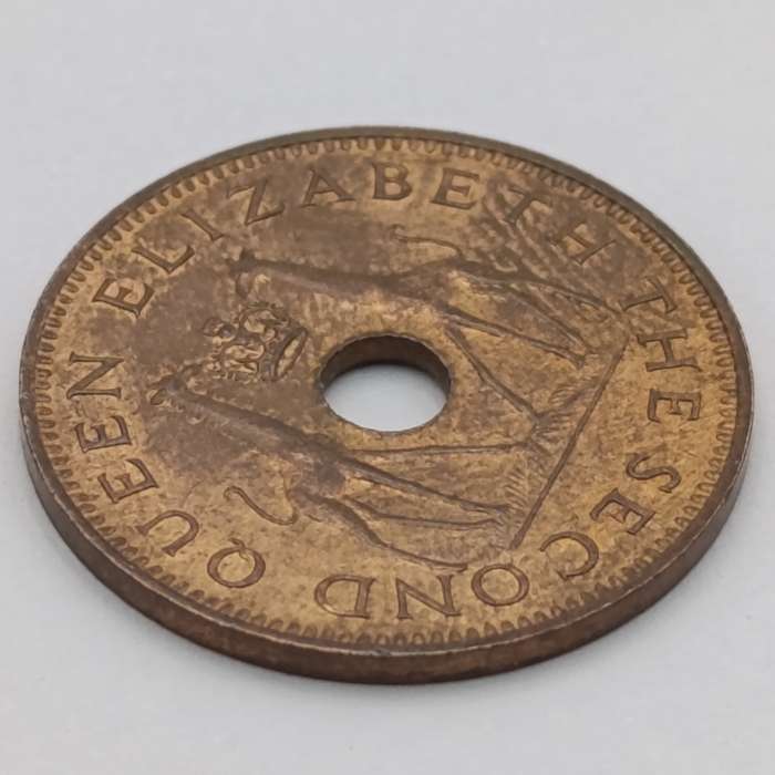 Rhodesia & Nyasaland 1958 half penny uncirculated