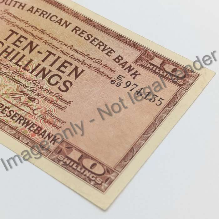 Postmus Banknotes 10 Shilling only issue 1944 uncirculated