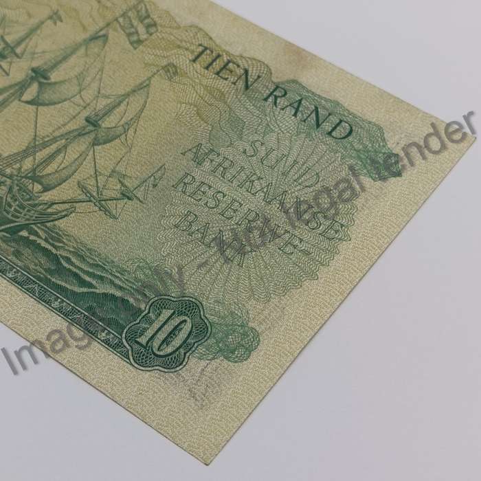 MH de Kock Banknote Ten Rand AU+ only Issue