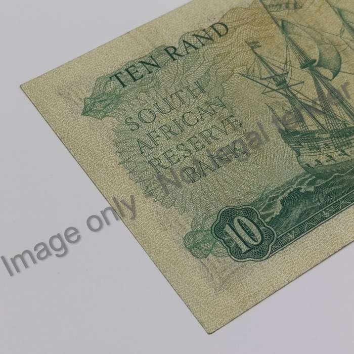 MH De Kock Banknote Ten Rand only issue EF+