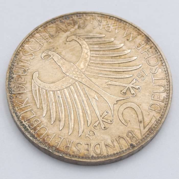 Germany 1947 Max Planck 2 Deutsche Mark