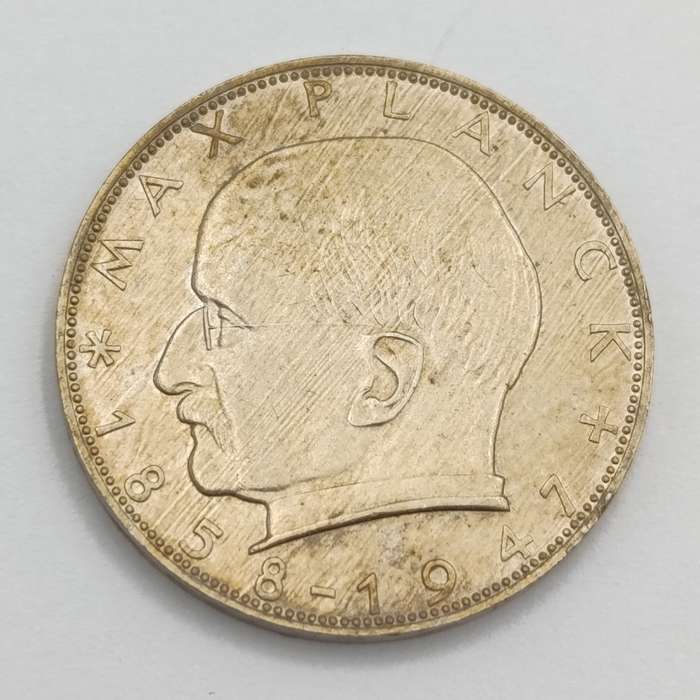 Germany 1947 Max Planck 2 Deutsche Mark