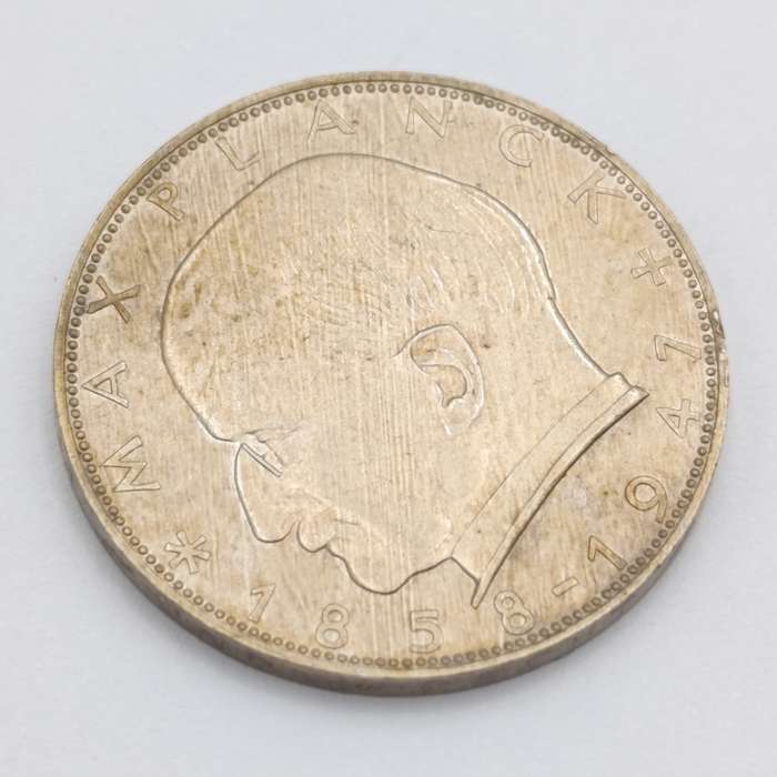 Germany 1947 Max Planck 2 Deutsche Mark
