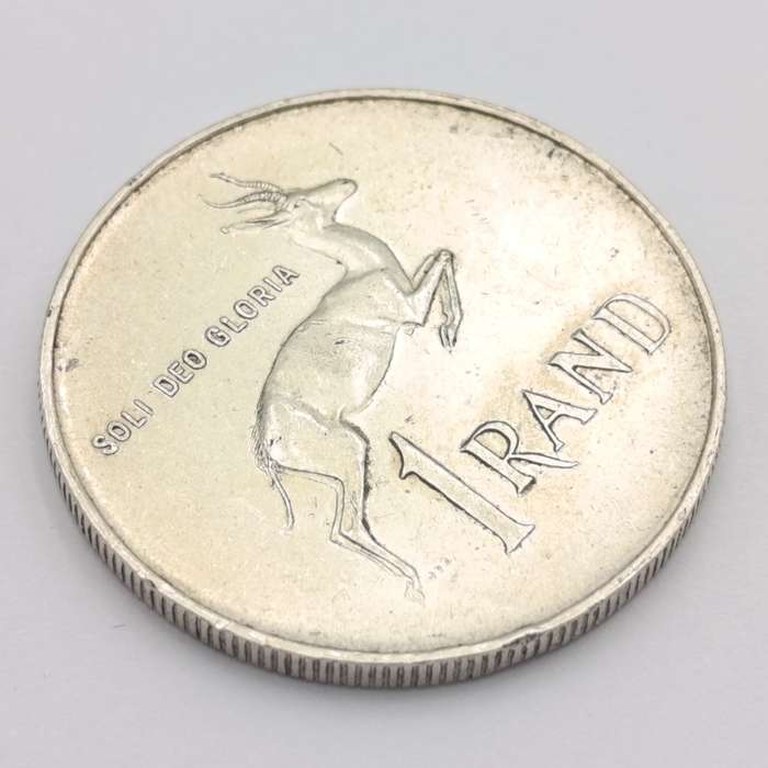 South Africa 1966 Silver R1 - Tick on ear