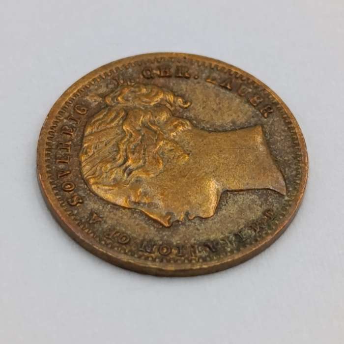 Miniature Great Britain Imitation of a Sovereign counter coin