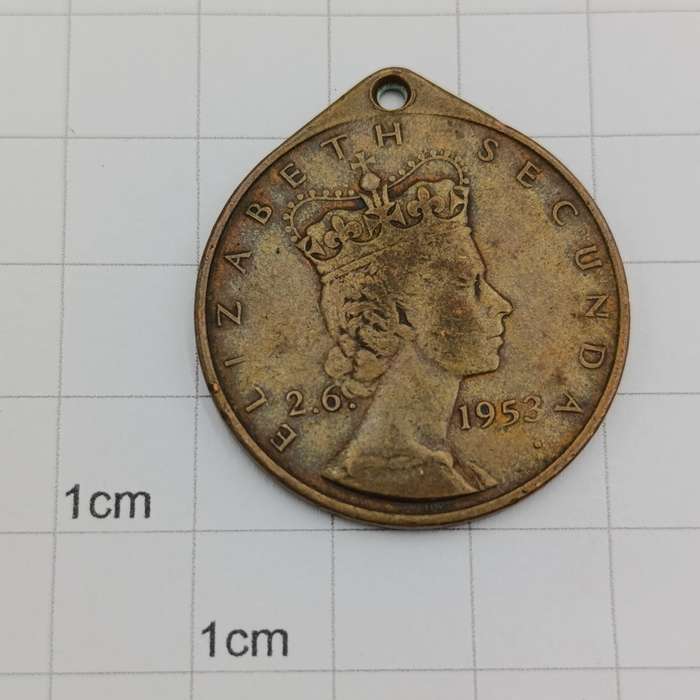 Uitenhage - Coronation of Queen Elizabeth 2 medallion