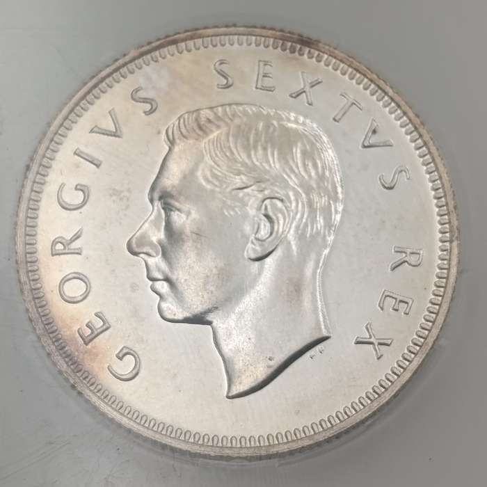 1932 South Africa Shilling graded MS63 by NGC