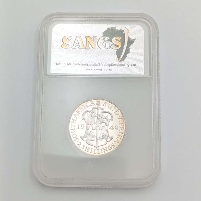 1932 South Africa Shilling graded MS63 by NGC