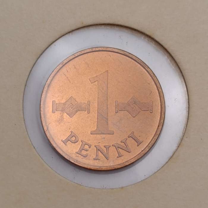 1965 Finland uncirculated set of coins