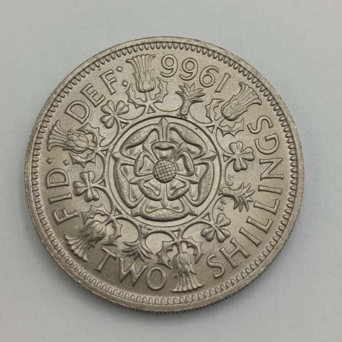 Great Britain 1961 Two Shilling uncirculated