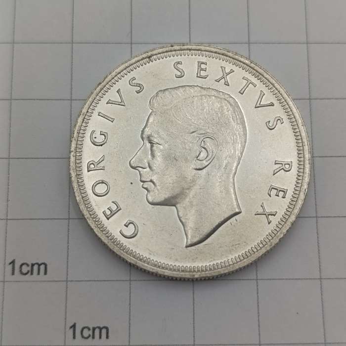 South Africa 1948 Proof Crown 5 Shilling