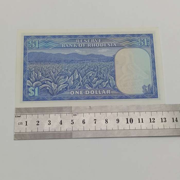Rhodesia One dollar banknote 2 August 1979 uncirculated