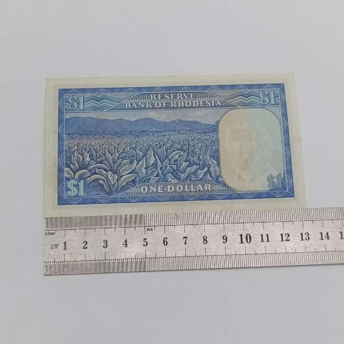 Rhodesia One dollar banknote 18 April 1978 AU