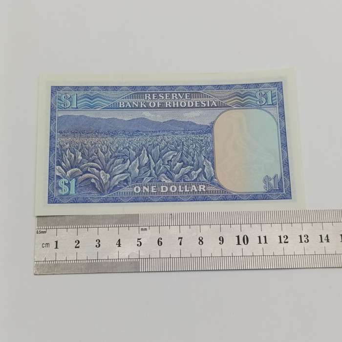 Rhodesia One dollar banknote 2 August 1979 uncirculated
