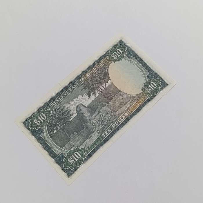 Rhodesia Ten dollars 1979 replacement note Z1 series uncirculated