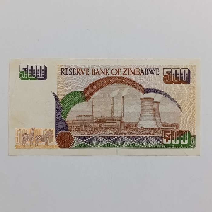 Zimbabwe $500 Harare 2004 uncirculated