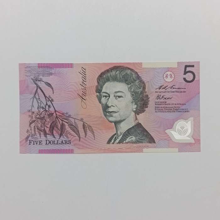 Australia 5 dollars banknote Fraser - uncirculated