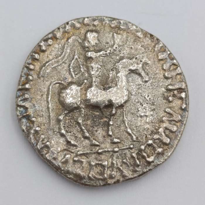 AZES 11 Indo-Scythian King, Silver tetradrachm in beautiful condition