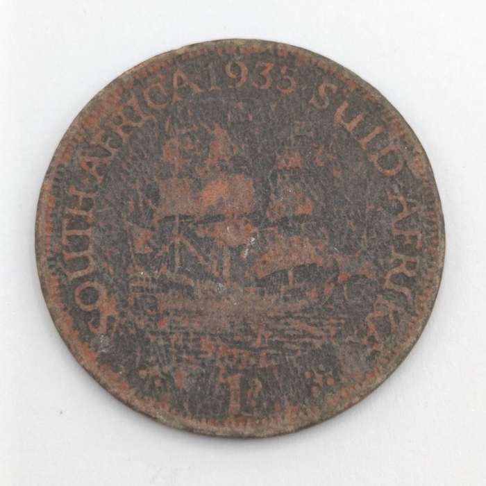 1935 Fibre Penny used to teach with in SA Union-times Schools