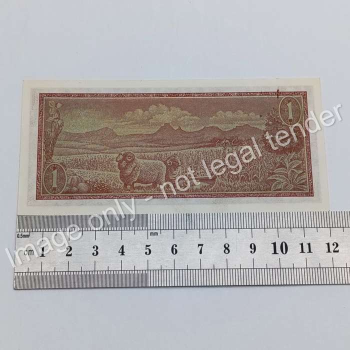 Lot of 10 TW de Jongh 2nd issue 1973 R1 banknotes - uncirculated with consecutive numbers