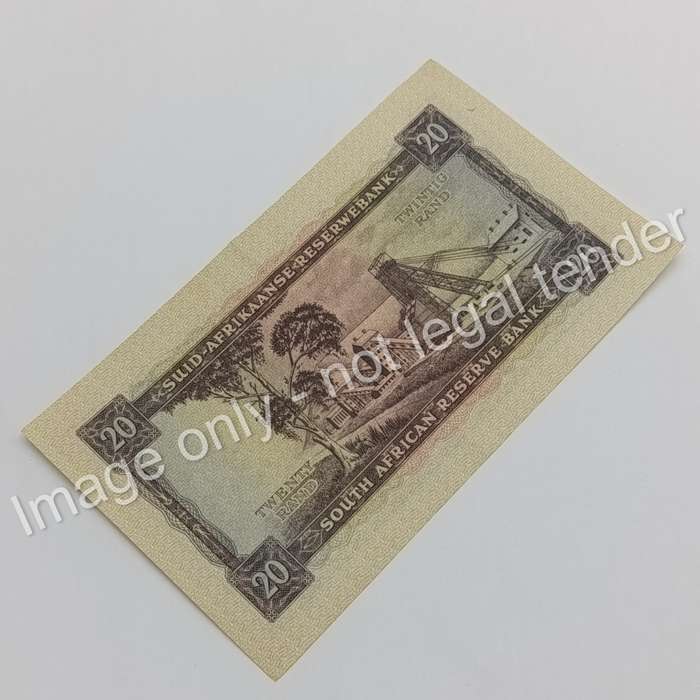 Lot of 3 Rissik D2 R20 banknotes with consecutive numbers unused but centre crease