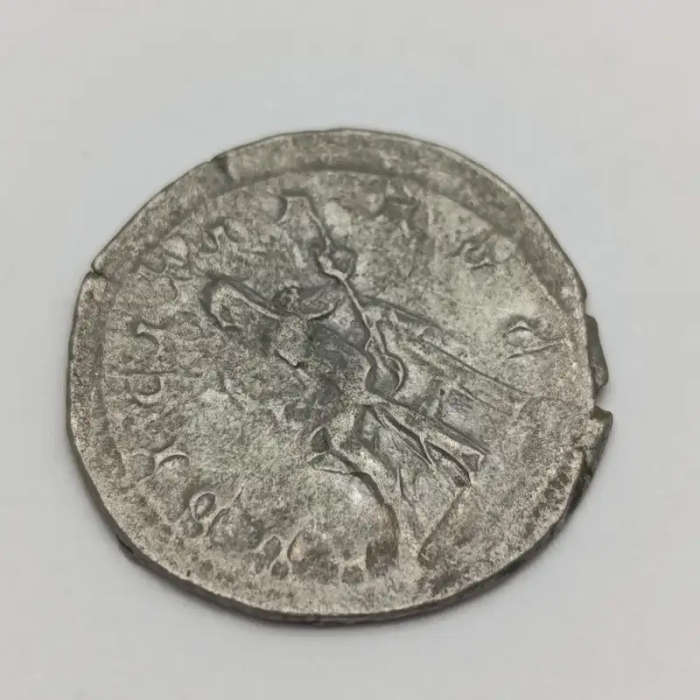 Ancient Imperial Roman Octalia Severa (wife of emperor Philip the Arab) Antoninian silver coin