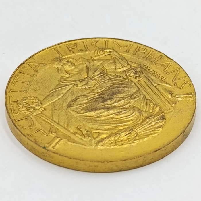 WW1 Allied patriotic medal - France / UK / Russia / Serbia / Japan / Italy