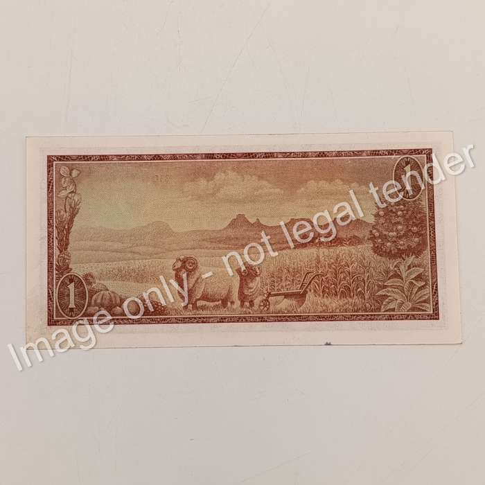 Lot of 6 TW de Jongh First Issue R1 banknotes