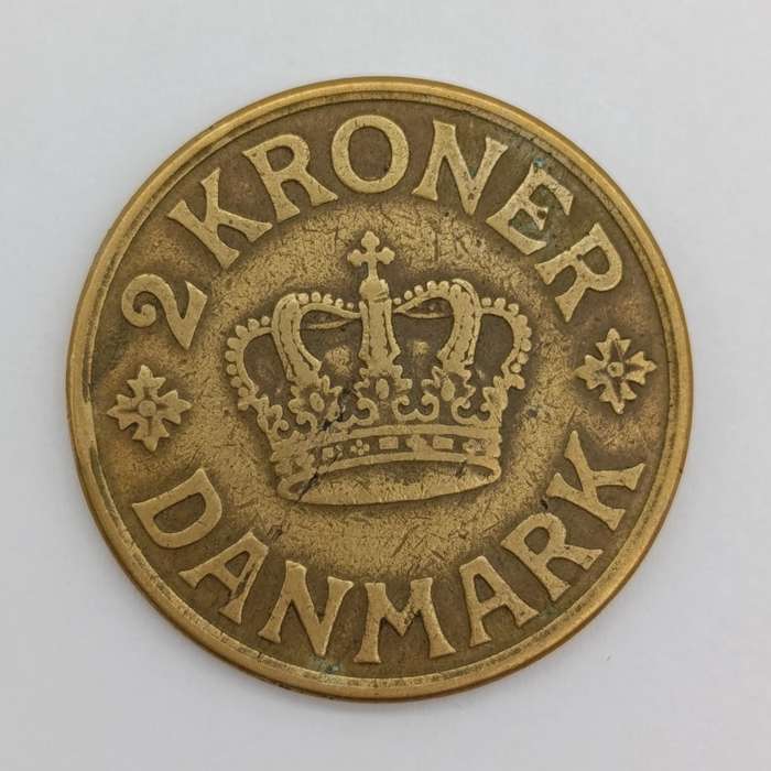 Denmark 1926 Two Kroner
