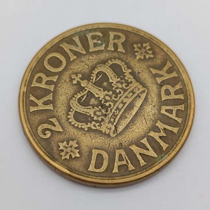 Denmark 1926 Two Kroner