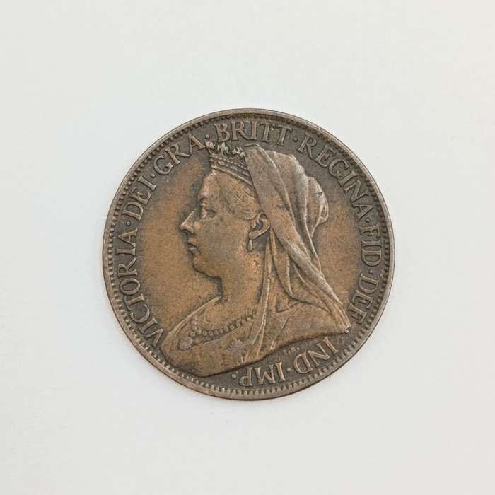 Great Britain 1900 farthing XF