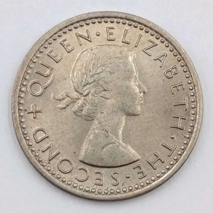 Rhodesia and Nyasaland 1963 uncirculated 3d Tickey
