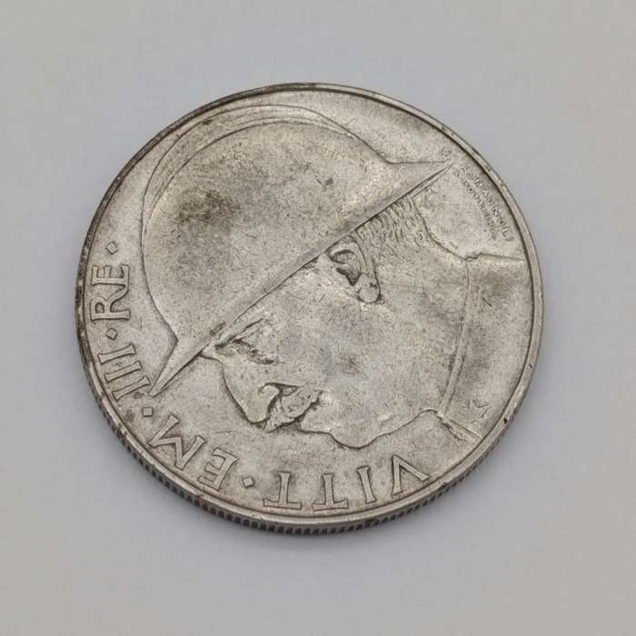 1928 R Italy 20 lire silver - Victor Emmanuel 111