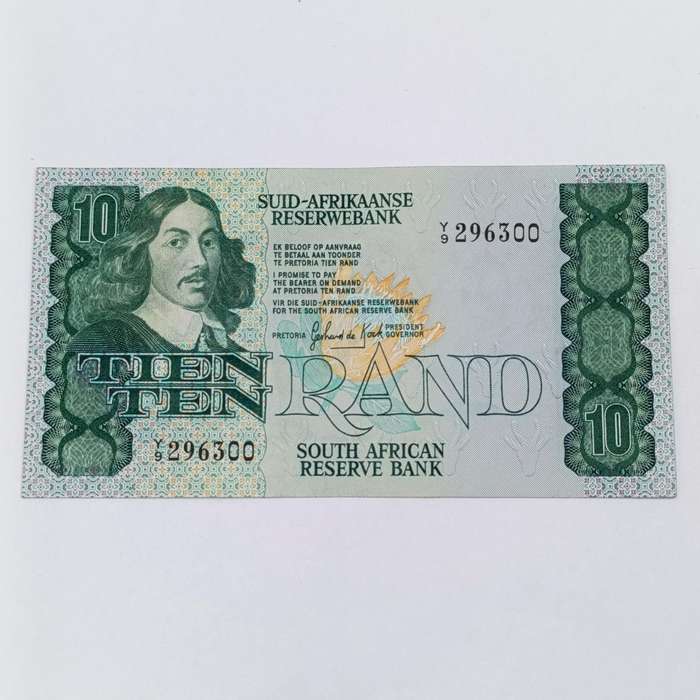 Gerhard de Kock 1981 Y9 scarce replacement note Au