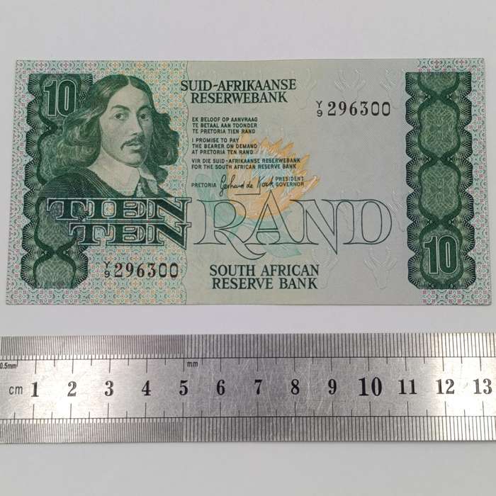 Gerhard de Kock 1981 Y9 scarce replacement note Au