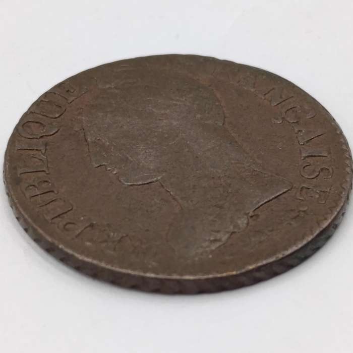 Circa 1800 France 5 centimes Dupré year - AA date mark - Metz mint - rarely seen