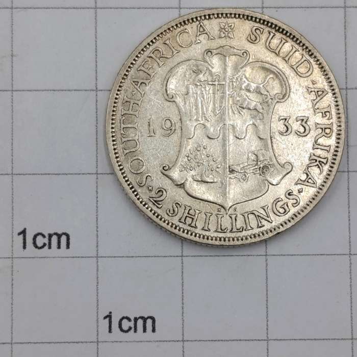 South Africa 1933 Two Shillings VF+