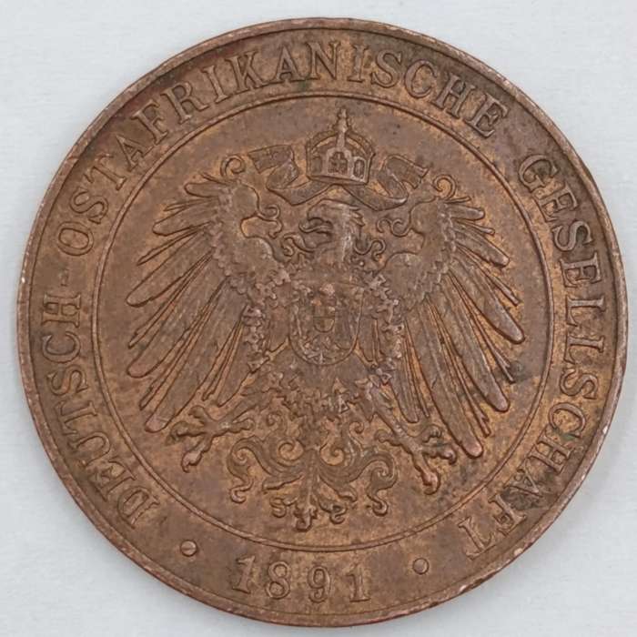 German East Africa 1891 Pesa - uncirculated