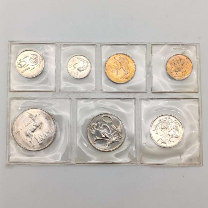 South Africa Lot of 7 mint packs - 1980 to 1986