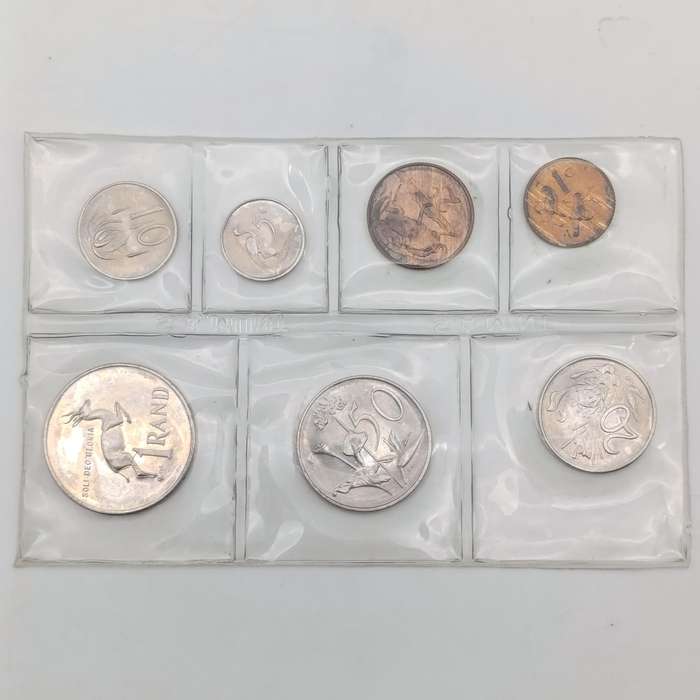 South Africa Lot of 7 mint packs - 1980 to 1986