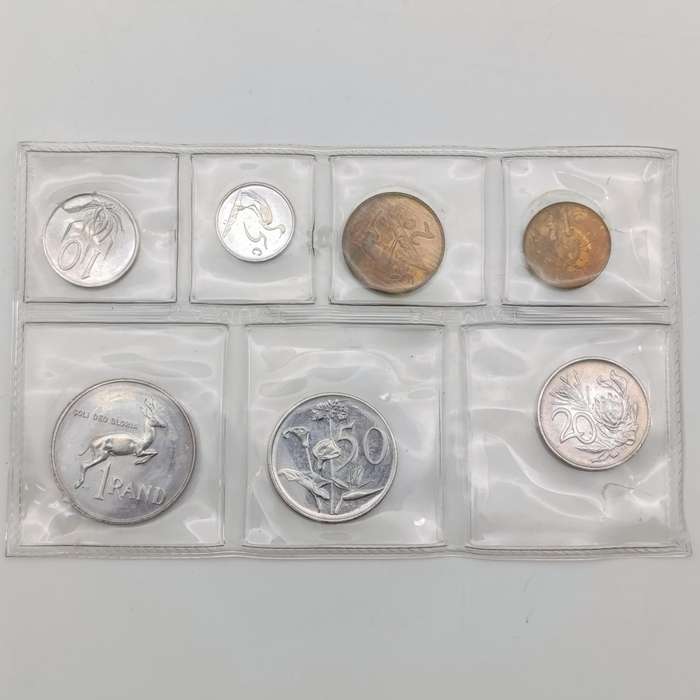 South Africa Lot of 7 mint packs - 1980 to 1986